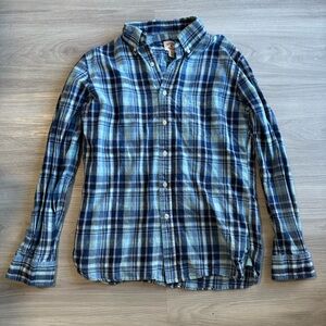 Brooks Brothers Blue Plaid Shirt
